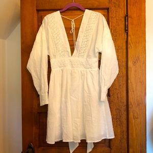 White Sundress - perfect for the bride or honeymoon!